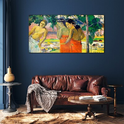 Tropical beauty Glass Wall Art