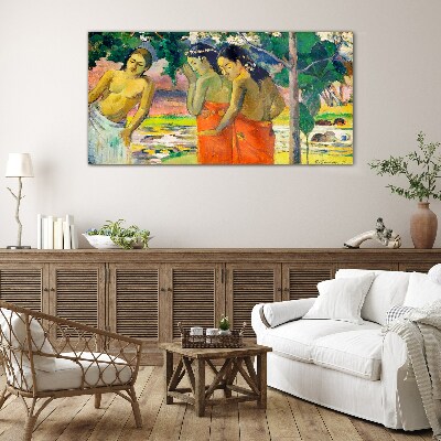 Tropical beauty Glass Wall Art