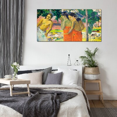 Tropical beauty Glass Wall Art