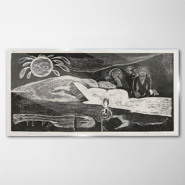 Te Po - Ralph Hotere Glass Wall Art