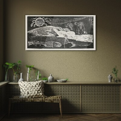 Te Po - Ralph Hotere Glass Wall Art
