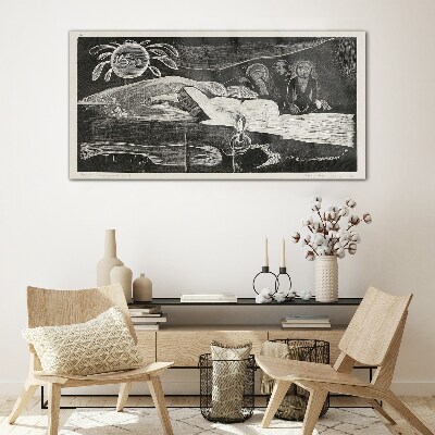 Te Po - Ralph Hotere Glass Wall Art