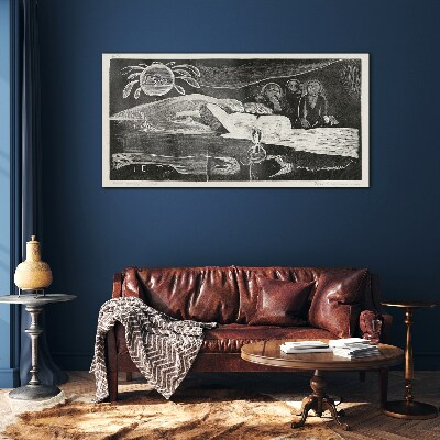 Te Po - Ralph Hotere Glass Wall Art