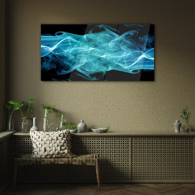 Abstract Glass Wall Art