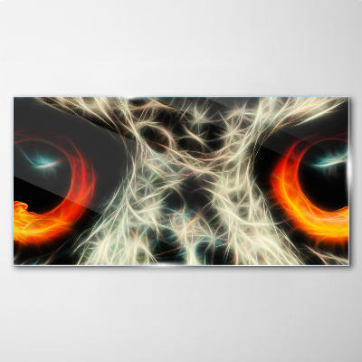 Eyes of Fire and Mystery Glass Wall Art