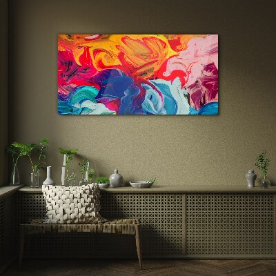 Abstraction Glass Wall Art