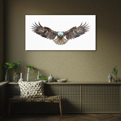 Animal bird eagle Glass Wall Art