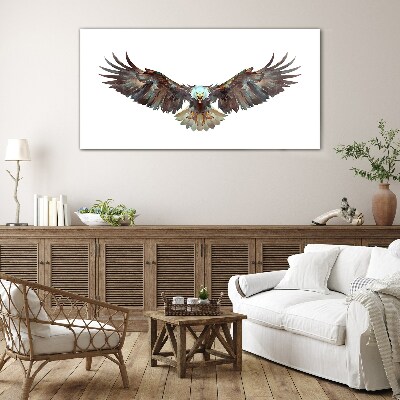 Animal bird eagle Glass Wall Art