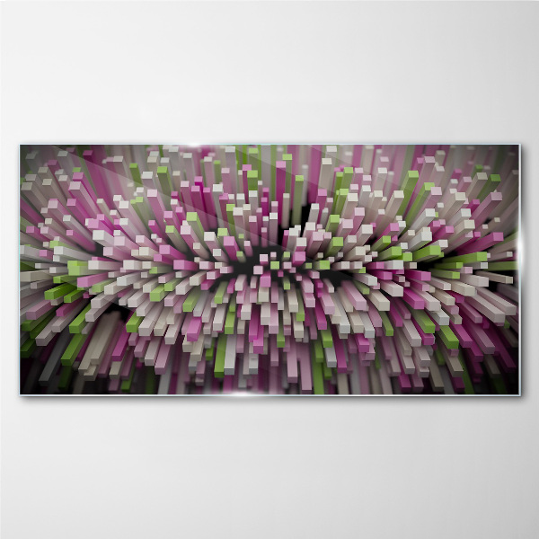 Abstract Glass Wall Art