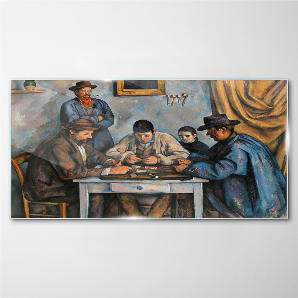 Playing cards Glass Wall Art