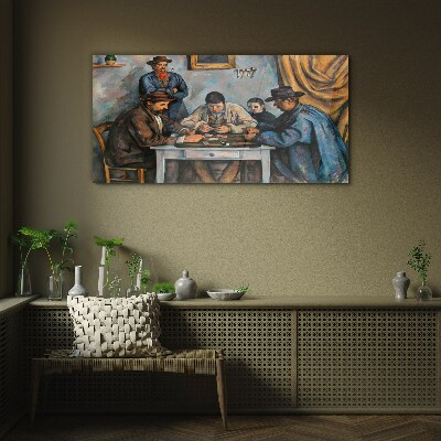 Playing cards Glass Wall Art