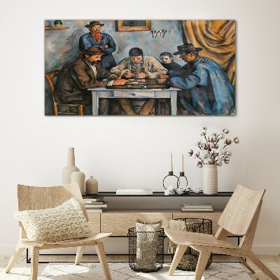 Playing cards Glass Wall Art