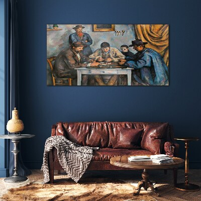 Playing cards Glass Wall Art