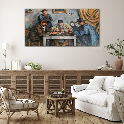 Playing cards Glass Wall Art