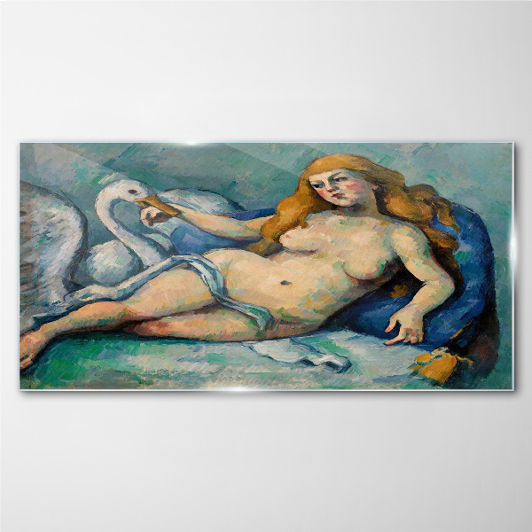 Sensuality and nature Glass Wall Art