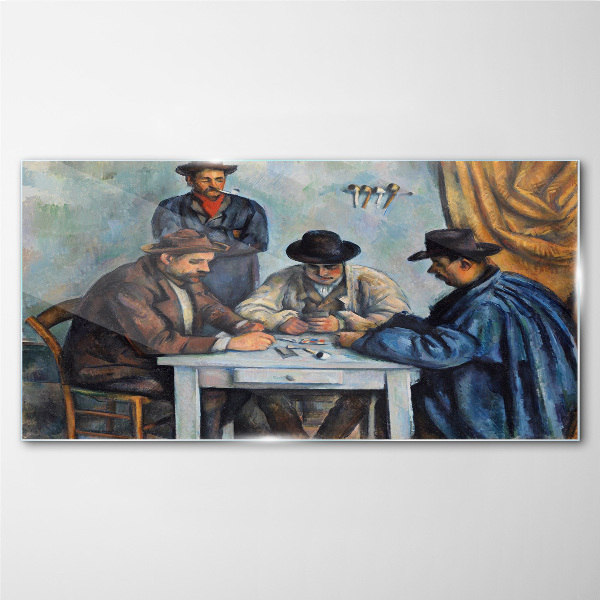 Playing cards Glass Wall Art