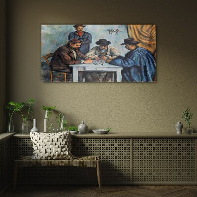 Playing cards Glass Wall Art