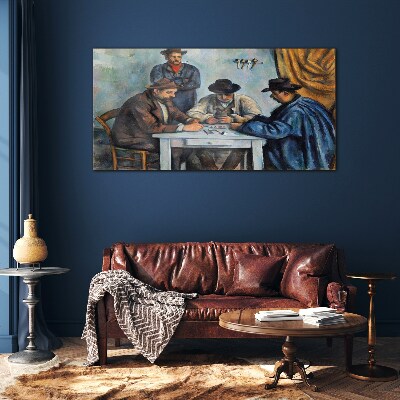 Playing cards Glass Wall Art