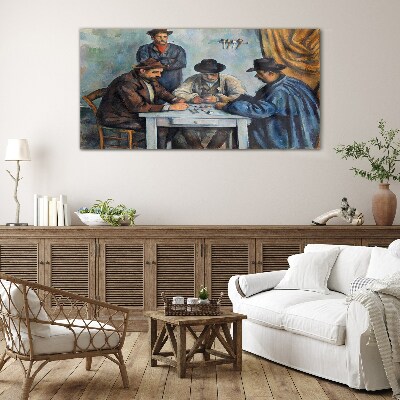 Playing cards Glass Wall Art