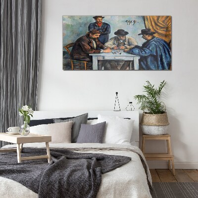 Playing cards Glass Wall Art