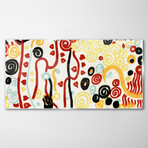 The colors of nature and emotions Glass Wall Art