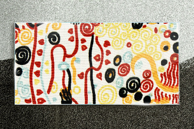 The colors of nature and emotions Glass Wall Art