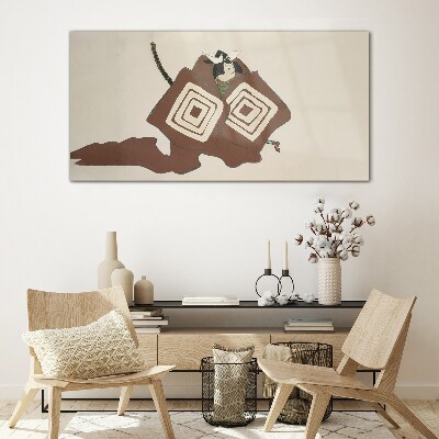 Elegance in simplicity Glass Wall Art