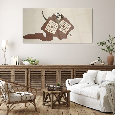 Elegance in simplicity Glass Wall Art