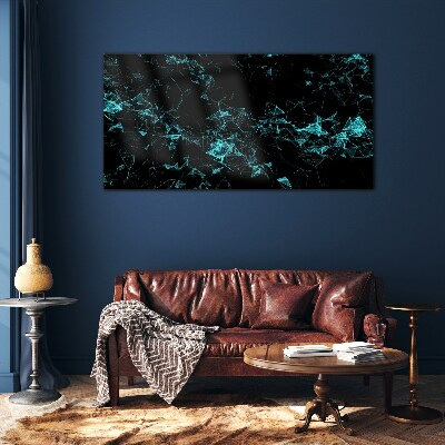 Geometry in motion Glass Wall Art