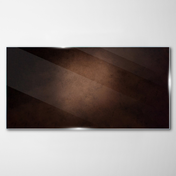Abstract play of light and shadow Glass Wall Art
