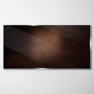 Abstract play of light and shadow Glass Wall Art