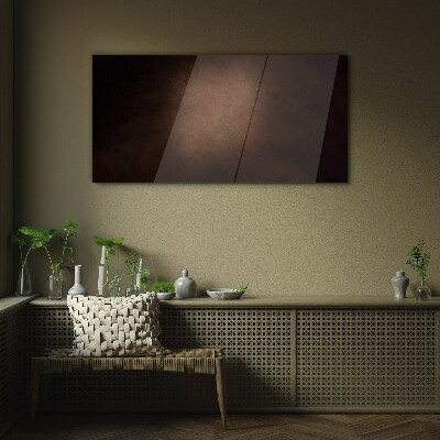 Abstract play of light and shadow Glass Wall Art