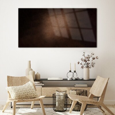 Abstract play of light and shadow Glass Wall Art
