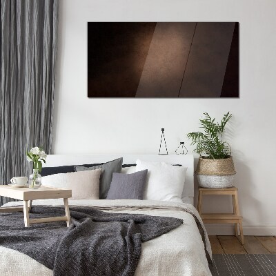 Abstract play of light and shadow Glass Wall Art