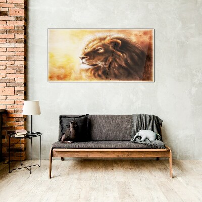 Pride in the sunshine Glass Wall Art