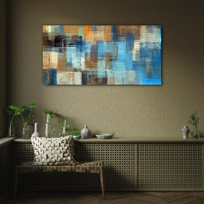 Abstraction Glass Wall Art