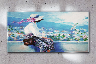 Dreaming of a Summer Morning Glass Wall Art