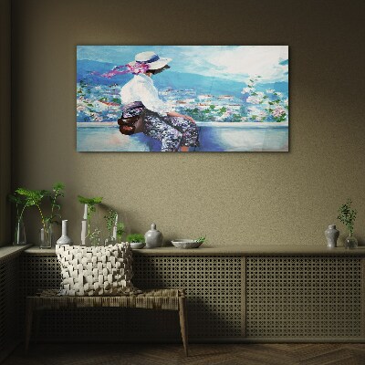 Dreaming of a Summer Morning Glass Wall Art