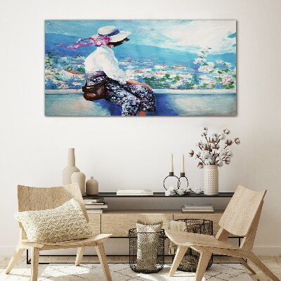 Dreaming of a Summer Morning Glass Wall Art