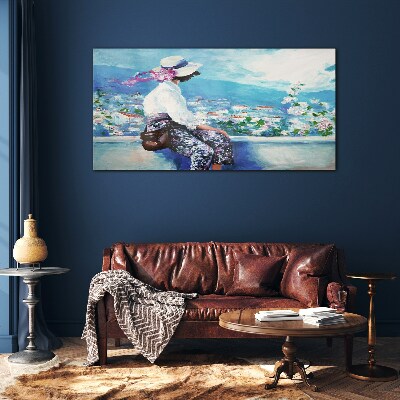 Dreaming of a Summer Morning Glass Wall Art