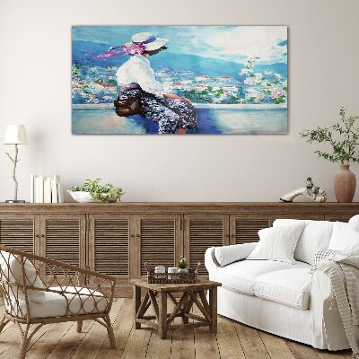 Dreaming of a Summer Morning Glass Wall Art
