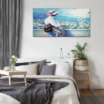 Dreaming of a Summer Morning Glass Wall Art