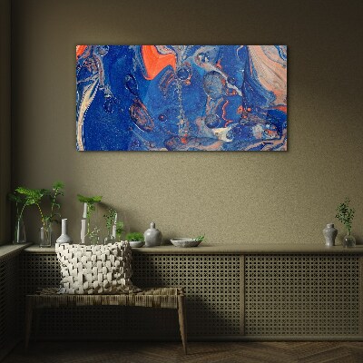 Cosmic Sea Wave Glass Print