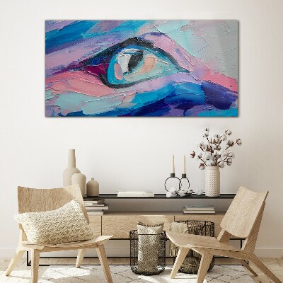 Abstract eye Glass Print