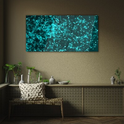 Modern abstract Glass Print