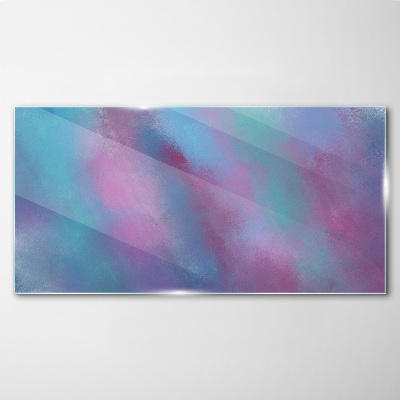 Pastel dreams in the clouds Glass Print
