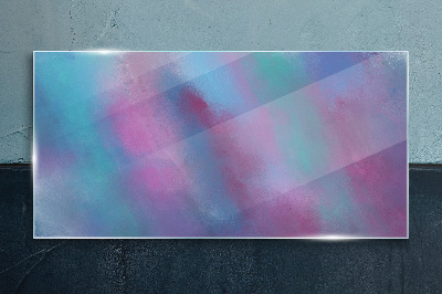 Pastel dreams in the clouds Glass Print