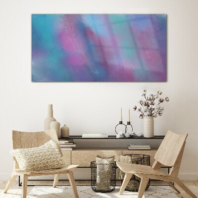 Abstraction Glass Print