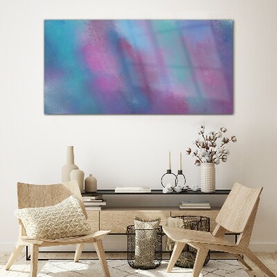 Pastel dreams in the clouds Glass Print