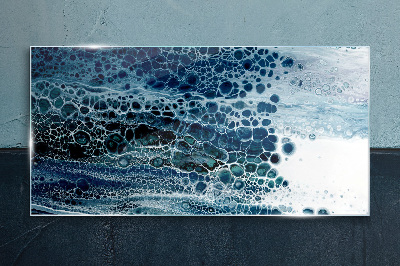 Ocean Bubbles Glass Print